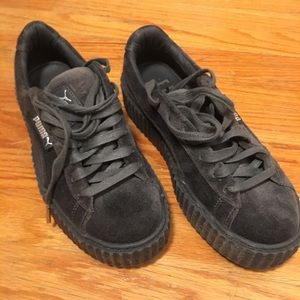 Puma Rihanna FENTY Creepers - Gray Velvet